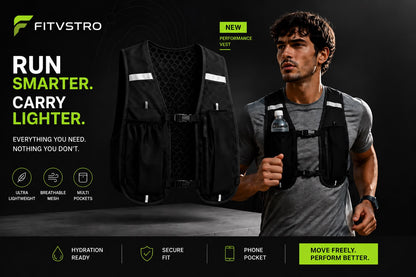 FITVSTRO Lightweight Utility Vest