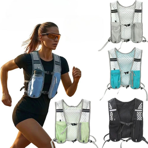 Light Weight Hydration Backpack for Outdoor Sports - Ergonomic Water Holder for Running, Cycling, Walking and Kayaking
